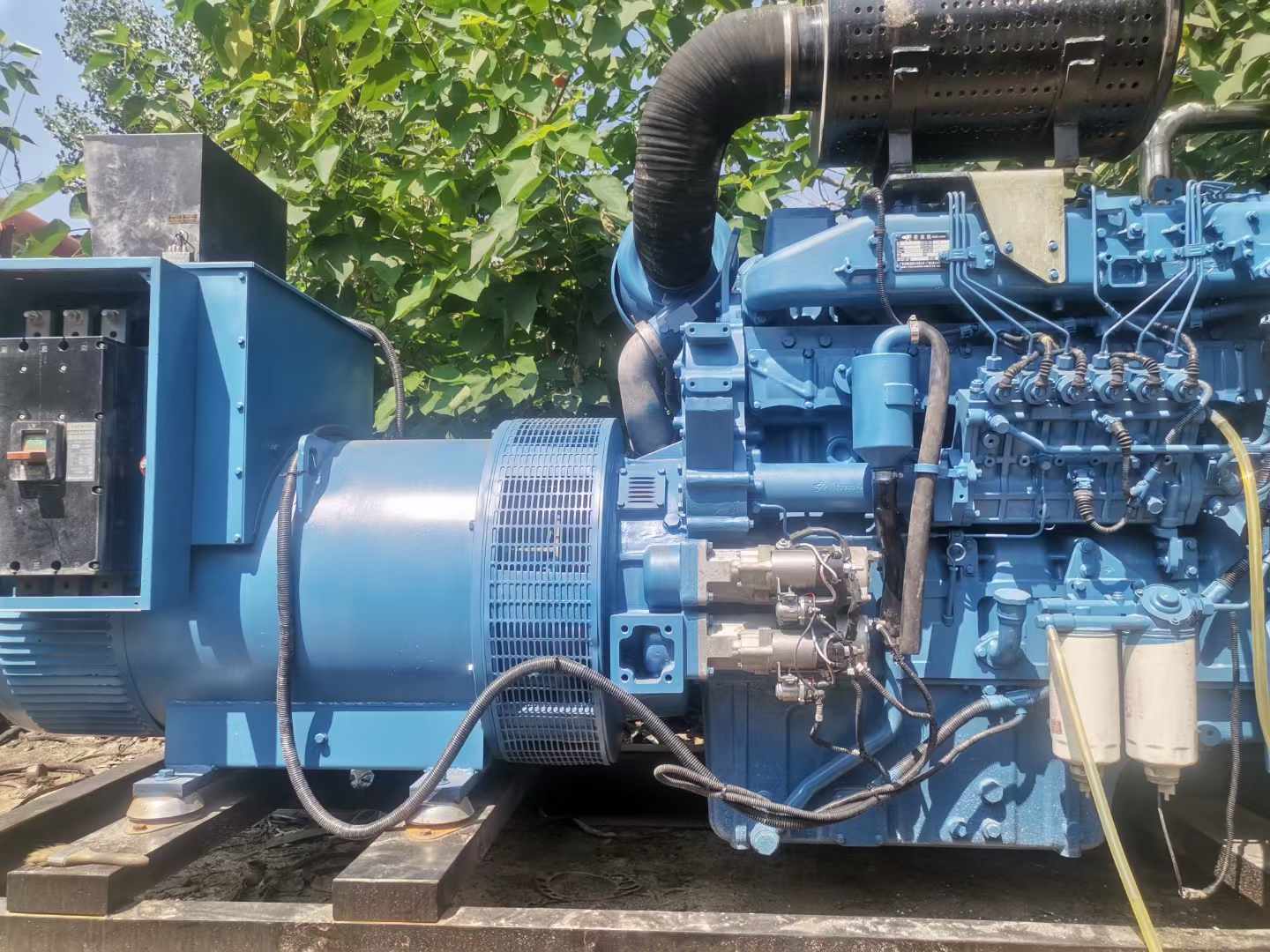 仁化详细说明降低 800kW 柴油发电机输出电流波动的方法